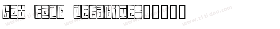 Box Font Negative字体转换
